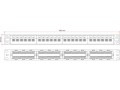 Patch panel A-LAN PK043 (1U; kat. 6; 24xRJ-45) - 1128667
