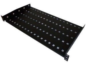 Półka stała A-LAN SA-P-19-1U-250-2-C (250 mm; kolor czarny)