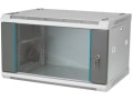 Q-LANTEC SZAFA RACK WISZĄCA 19" 4U 600X450 SZARY-flat pack - 1152092