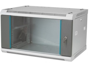 Q-LANTEC SZAFA RACK WISZĄCA 19" 4U 600X450 SZARY-flat pack