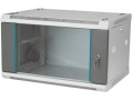 Q-LANTEC SZAFA RACK WISZĄCA 19" 4U 600X450 SZARY-flat pack - 1152093