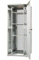 EmiterNet Szafa serwerowa ramowa stojąca EmiterNet Top, 42U, drzwi przód/tył blacha perforowana, 800x1000x1980mm (szer./gł./wys.) - 1659605