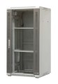 EmiterNet Szafa ramowa stojąca 24U, drzwi przód blacha/szkło, 600x600x1180mm (szer./gł./wys.) - 1659590