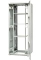 EmiterNet Szafa ramowa stojąca 42U, drzwi przód blacha/szkło, 800x800x1980mm (szer./gł./wys.) - 1659593
