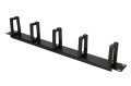 Extralink-Organizer kabli  1U z plastikowymi uchwyt - 1076847