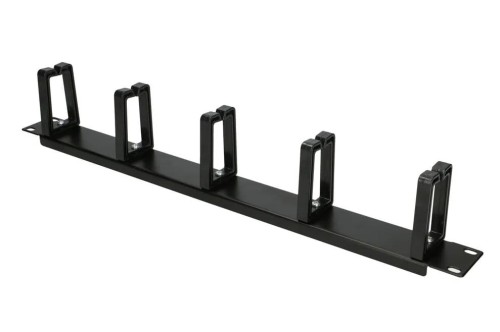 Extralink-Organizer kabli  1U z plastikowymi uchwyt - 1076847