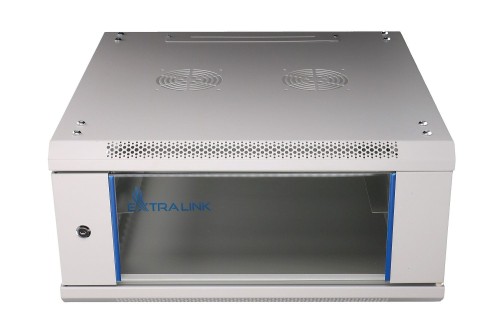 Extralink - szafka wisząca 19" 4U 600x600 Szara - 935286