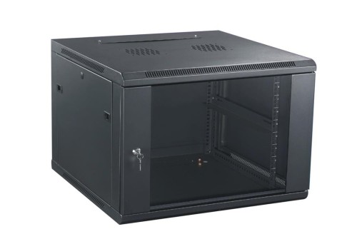 GT NETWORKS SZAFA RACK 19" WISZĄCA STANDARD LINE 9U 600X600 CZARNA - 1434035