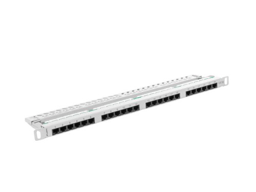 Patch panel Lanberg PPU5-0024-S 24 port 0.5U kat.5e szary - 1076873