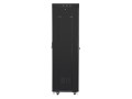 LANBERG SZAFA STOJĄCA RACK 19" 42U 600X600 DRZWI PERFOROWANE LCD CZARNA (FLAT PACK) FF01-6642-23BL - 1601819