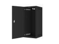 Szafa instalacyjna Rack wisząca 10" 12U 280x310mm czarna Lanberg (flat pack) drzwi metalowe - 935344