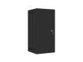 Szafa instalacyjna Rack wisząca 10" 12U 280x310mm czarna Lanberg (flat pack) drzwi metalowe - 935341