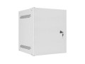 Szafa instalacyjna Rack wisząca 10" 6U 280x310mm szara Lanberg (flat pack) drzwi metalowe - 935319