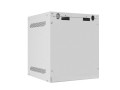 Szafa instalacyjna Rack wisząca 10" 6U 280x310mm szara Lanberg (flat pack) drzwi metalowe - 935323