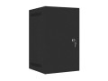 Szafa instalacyjna Rack wisząca 10" 9U 280x310mm czarna Lanberg (flat pack) drzwi metalowe - 935335