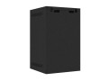 Szafa instalacyjna Rack wisząca 10" 9U 280x310mm czarna Lanberg (flat pack) drzwi metalowe - 935337