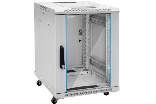 TOTEN SZAFA RACK 19" TELEINFORMATYCZNA RACK19" STOJĄCA G7 15U 600/1000 SZARA - 1188706