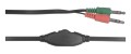 DEFENDER SŁUCHAWKI NAUSZNE 2 X 3.5 MM JACK Z MIKROFONEM AURA 102 63102 - 1430062