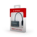 Czytnik kart GEMBIRD UHB-CR3-02 (Zewnętrzny; MicroSD, MicroSDHC, SDHC, Secure Digital) - 1463442