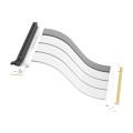 COOLER MASTER RISER PCI 4.0 X16 NA TAŚMIE 20CM BIAŁY MCA-U000C-WPCI40-200 - 1464667