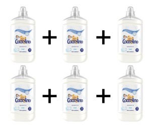COCCOLINO Sensitive Pure Płyn do płukania 6x1800ml