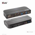 Club3D CSV-7210 DISPLAYPORT /HDMI KVM SWITCH FOR DUAL DISPLAYPORT 4K60HZ - 1065545
