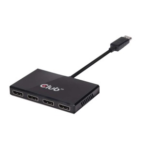 Club3D CSV-6400 DP 1.2 TO 4 DISPLAYPORT 1.2 SUPPORTS UP TO 4*1080P - USB POWERED