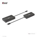 Club3D CSV-1598 USB Gen2 Type-C to Dual DisplayPort™ 4k60Hz 7-in-1 Portable Dock - 1065530