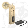 Club3D CSV-1598 USB Gen2 Type-C to Dual DisplayPort™ 4k60Hz 7-in-1 Portable Dock - 1065536