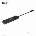 Club3D CSV-1596 USB GEN1 TYPE-C, 6-IN-1 HUB WITH HDMI™8K30HZ, 2XUSB TYPE-A,RJ45 AND 2XUSB TYPE-C, DATA AND PD CHARGING 100 WATT - 1065384