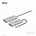 Club3D CSV-1547 USB GEN2 TYPE-C TO 10GBPS 4X USB TYPE-A ALUMINIUM CASING HUB - 1065575