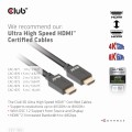 Club3D CSV-1382 HDMI KVM SWITCH FOR DUAL HDMI 4K60HZ - 1065567
