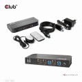 Club3D CSV-1382 HDMI KVM SWITCH FOR DUAL HDMI 4K60HZ - 1065562