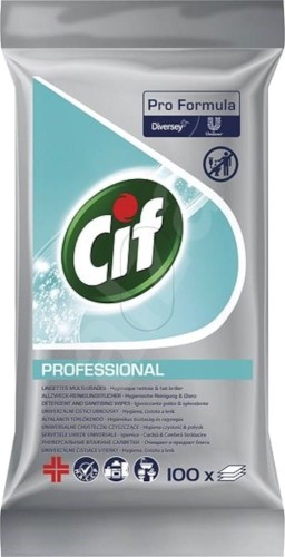CIF Professional chusteczki czyszczące 100szt - 1186068