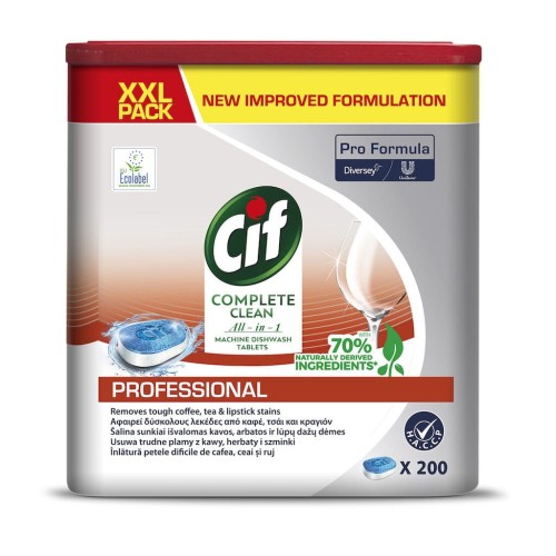 Cif Pro All in One Tabletki do zmywarki 1x200szt - 1494987