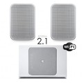 BLUESOUND PROFESSIONAL GŁOŚNIKI BEZPRZEWODOWE NAGŁOŚNIENIE 2+1: 2X BSP125W + 1X BSW150W - 1487826