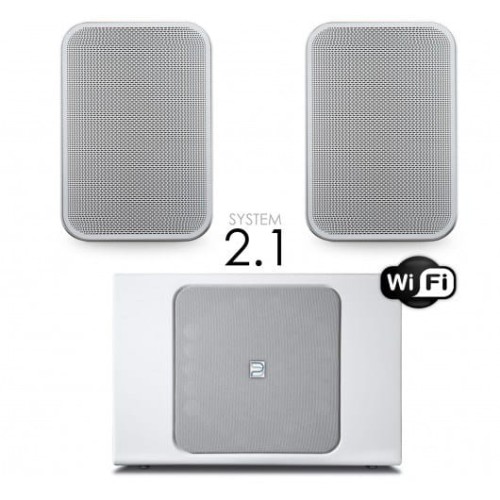 BLUESOUND PROFESSIONAL GŁOŚNIKI BEZPRZEWODOWE NAGŁOŚNIENIE 2+1: 2X BSP125W + 1X BSW150W - 1487826