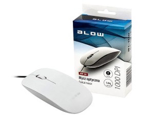 BLOW 84-031# BLOW mysz optyczna MP-30 USB biała