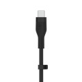 BELKIN KABEL USB-C - USB-C 2.0 SILICONE 3M CZARNY - 1729539