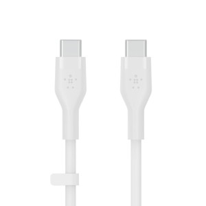 BELKIN KABEL USB-C - USB-C 2.0 SILICONE 1M BIAŁY