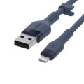 BELKIN KABEL USB-A - LIGHTNING SILICONE 2M NIEBIES - 1741811
