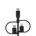 BELKIN CABLE 3W1 USB-A - LTG/MICROUSB/USB-C 1M - 1741804