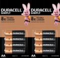 Bateria DURACELL Basic AA/LR06 4x4 - 1333770