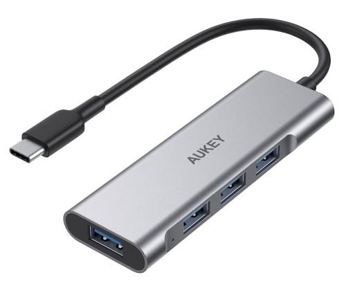 AUKEY CB-C94 HUB USB-C SLIM ALUMINIUM 4XUSB 3.0 - 1065241