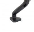 ART RAMM L-17GD ART UCHWYT BIURKOWY GAZOWY DO 1 MONITORA LED/LCD 10-32 L-17GD 9kg 2xUSB 3.0 - 1641871