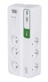 APC Listwa antyprzepięciowa PM6U-FR (6szt. gniazd biały 1,8m) - 1049786