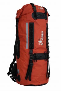 AMPHIBIOUS PLECAK WODOSZCZELNY SHERPA 100L CZERWONY P/N: ZSF-6100.03