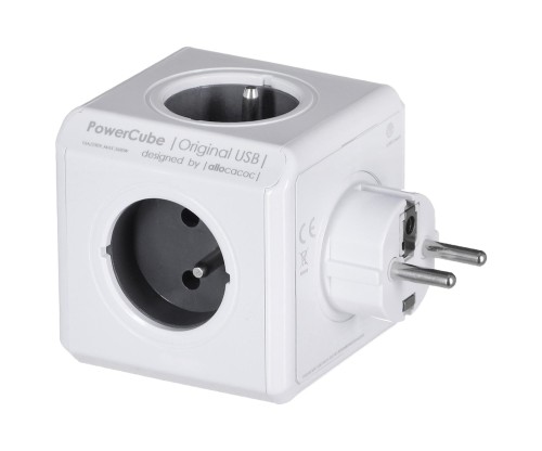 Allocacoc Przedłużacz PowerCube Original USB Grey - 752220