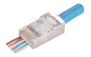 Alantec Wtyk przelotowy RJ45 STP kat.6 (100szt.)