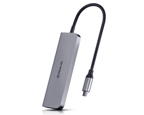 Adapter USB-C 5w1 REAL-EL CQ-700 - 1697746